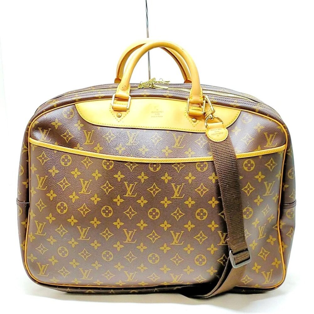 Louis Vuitton LV Travel Bag Alize 24 Brown Monogram 800-050525